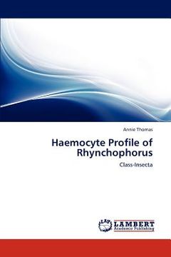 portada haemocyte profile of rhynchophorus (en Inglés)
