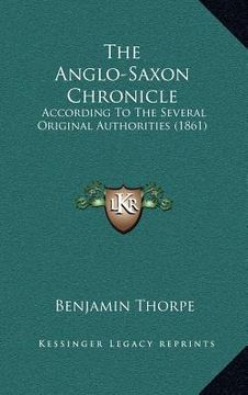 portada the anglo-saxon chronicle: according to the several original authorities (1861)