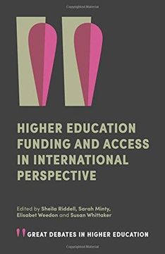 portada Higher Education Funding and Access in International Perspective (Great Debates in Higher Education) (in English)