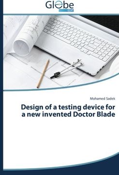 portada Design of a Testing Device for a New Invented Doctor Blade