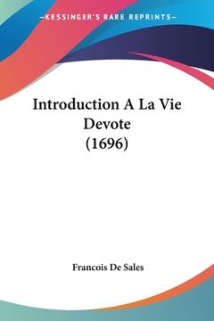 portada Introduction A La Vie Devote (1696) (en Francés)