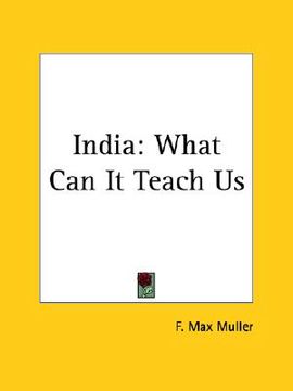 portada india: what can it teach us (en Inglés)