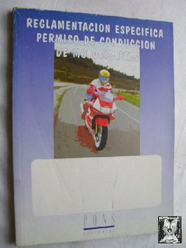 portada Reglamentacion Especifica Permiso de Conduccion Motocicletas