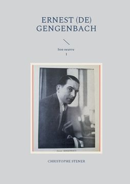 portada Ernest (de) Gengenbach: Son oeuvre I (in French)