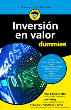 portada Inversión en Valor Para Dummies (in Spanish)