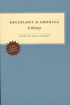 portada Sociology in America: A History (en Inglés)