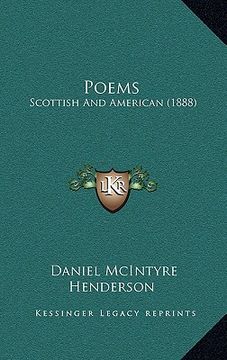 portada poems: scottish and american (1888) (in English)
