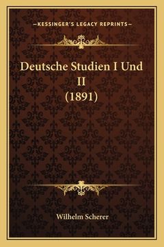 portada Deutsche Studien I Und II (1891) (en Alemán)
