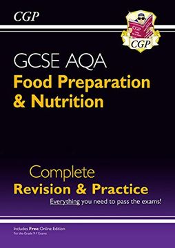 portada New 9-1 Gcse Food Preparation & Nutrition aqa Complete Revision & Practice (With Online Edn) (Cgp Gcse Food 9-1 Revision) 