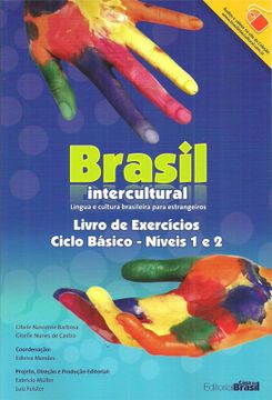 portada Brasil Intercultural Língua e Cultura Brasileira Para Estrangeiros: Livro de Exercícios Níveis 1 e 2