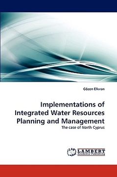 portada implementations of integrated water resources planning and management (en Inglés)