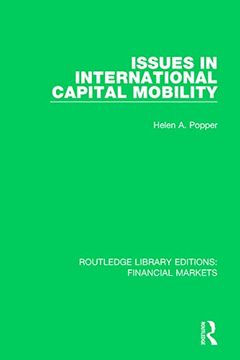 portada Issues in International Captial Mobility (en Inglés)