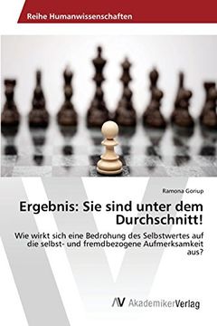 portada Ergebnis: Sie sind unter dem Durchschnitt! (German Edition)