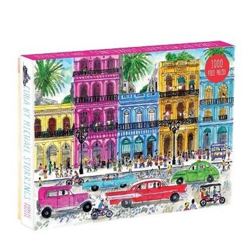 portada Galison Michael Storrings Cuba Puzzle (1000 Piezas), Multicolor (in English)