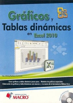 portada Graficos y Tablas Dinamicas en Excel 2010 con cd