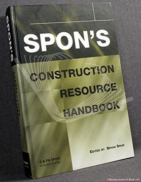 portada Spon's Construction Resource Handbook (Spon's Price Books)