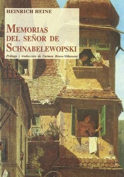 portada Memorias seÑor schnabelewopski