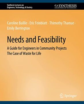 portada Needs and Feasibility: A Guide for Engineers in Community Projects (en Inglés)