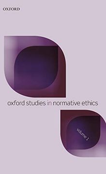 portada Oxford Studies in Normative Ethics, Volume 1 (en Inglés)