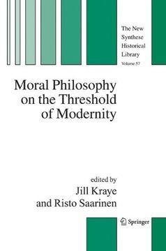 portada Moral Philosophy on the Threshold of Modernity (The new Synthese Historical Library) (en Inglés)