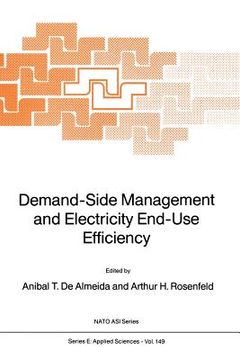 portada Demand-Side Management and Electricity End-Use Efficiency (en Inglés)
