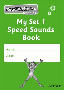 portada Read Write inc - Phonics my set 1 Speed Sounds Book Pack of 5 (en Inglés)