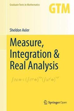 portada Measure, Integration & Real Analysis (Graduate Texts in Mathematics) 