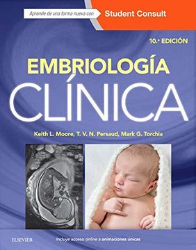 portada Embriología Clínica y Student Consult - 10ª Edición