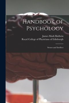 portada Handbook of Psychology: Senses and Intellect (in English)