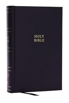 portada Nkjv, Single-Column Reference Bible, Verse-By-Verse, Hardcover, red Letter, Comfort Print (en Inglés)