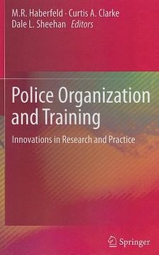 portada police organization and training