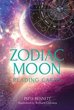 portada Zodiac Moon Reading Cards: Celestial Guidance at Your Fingertips (en Inglés)