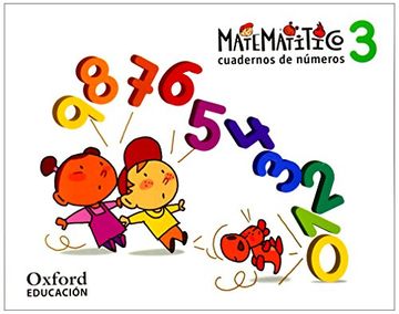 portada Números 5 años. Matematítico.Cuaderno 3