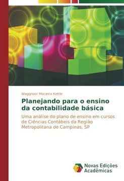 portada Planejando para o ensino da contabilidade básica: Uma análise do plano de ensino em cursos de Ciências Contábeis da Região Metropolitana de Campinas, SP