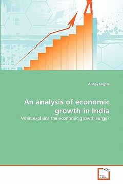 portada an analysis of economic growth in india