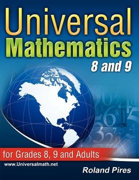 portada universal mathematics 8 and 9