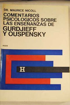portada Comentarios Psicologicos Sobre Las Enseñanzas De Gurdjieff Y Ouspensky Tomo Ii