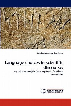 portada language choices in scientific discourse (en Inglés)