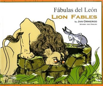 portada Lion Fables in Spanish and English (Fables From Around the World) 