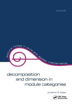 portada Decomposition and Dimension in Module Categories (en Inglés)