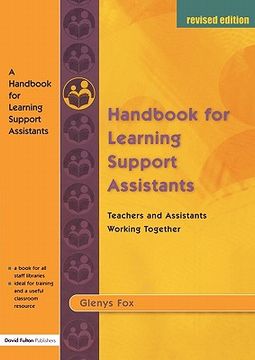 portada a handbook for learning support assistants: teachers and assistants working together (en Inglés)