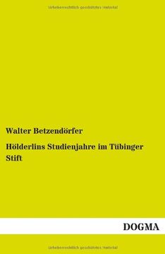 portada Hölderlins Studienjahre im Tübinger Stift