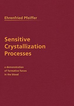 portada sensitive crystallization processes (en Inglés)