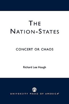 portada the nation-states: concert or chaos (in English)