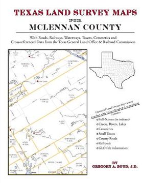 portada Texas Land Survey Maps for McLennan County (en Inglés)