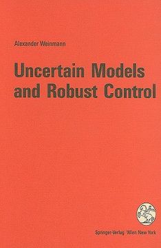 portada uncertain models and robust control (en Inglés)