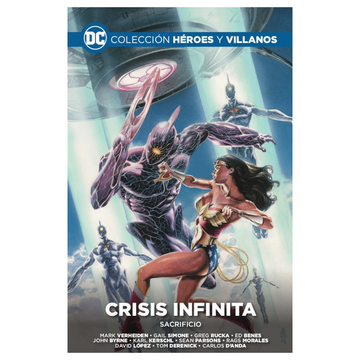portada DC H y V T26 CRISIS INFINITA: SACRIFICIO (in Spanish)