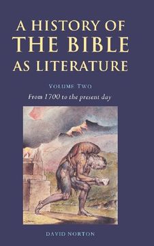 portada A History of the Bible as Literature: Volume 2, From 1700 to the Present day Hardback: From 1700 to the Present day v. 2, (en Inglés)