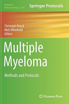 portada Multiple Myeloma: Methods and Protocols (Methods in Molecular Biology) (in English)
