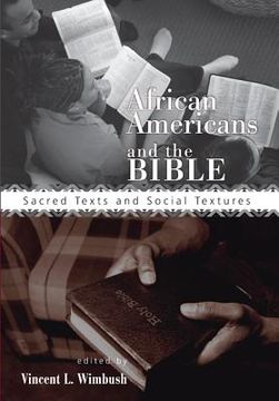 portada african americans and the bible: sacred texts and social textures (en Inglés)